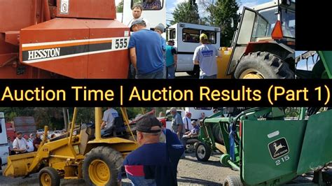 auction time results today